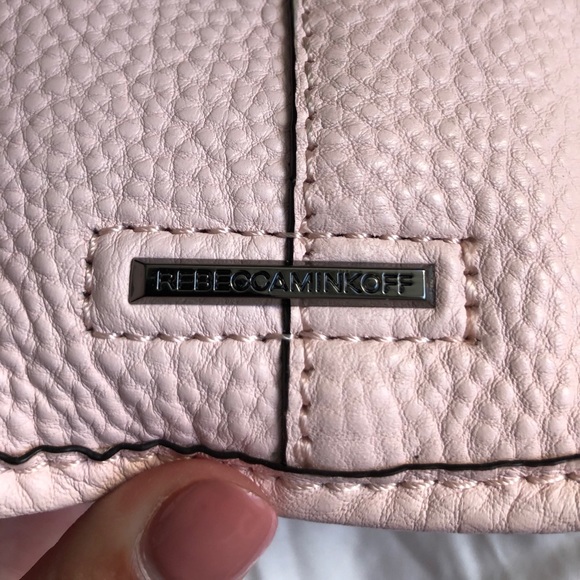 Rebecca Minkoff Pink Leather Saddle Bag - Picture 6 of 8